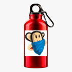 Металлическая бутылка 400 мл UV-DTF