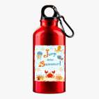 Металлическая бутылка 400 мл UV-DTF