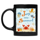 Кружка цветная UV-DTF