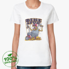 Женская футболка органик