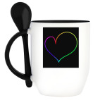 Кружка с ложкой