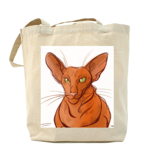 Сумка шоппер с принтом Царь