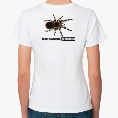 Классическая футболка с принтом Acanthos