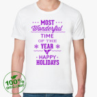 Мужская футболка органик