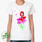 Женская футболка органик