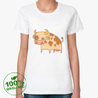 Женская футболка органик