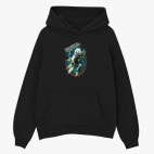 Толстовка худи оверсайз