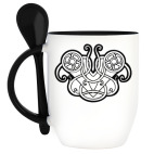 Кружка с ложкой