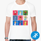 Мужская спортивная футболка