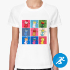 Женская спортивная футболка