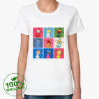 Женская футболка органик