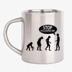 Кружка металлическая