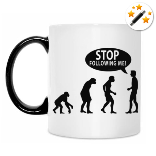 Кружка-хамелеон Эволюция