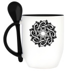 Кружка с ложкой