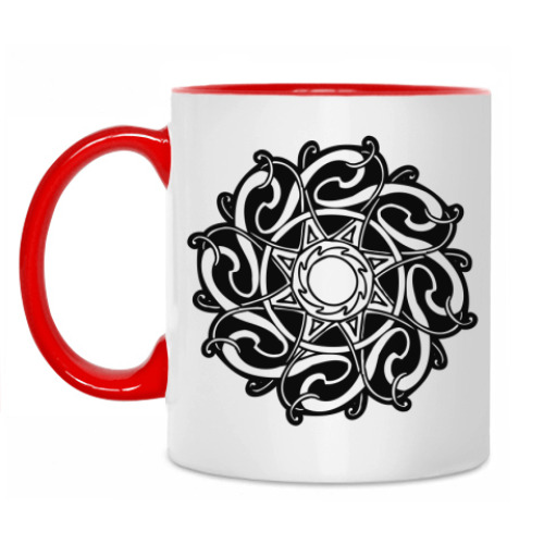 Кружка с принтом Кельтский узор