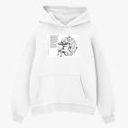 Толстовка худи оверсайз