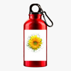 Металлическая бутылка 400 мл UV-DTF