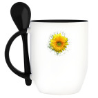 Кружка с ложкой