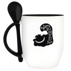 Кружка с ложкой