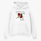 Толстовка худи оверсайз