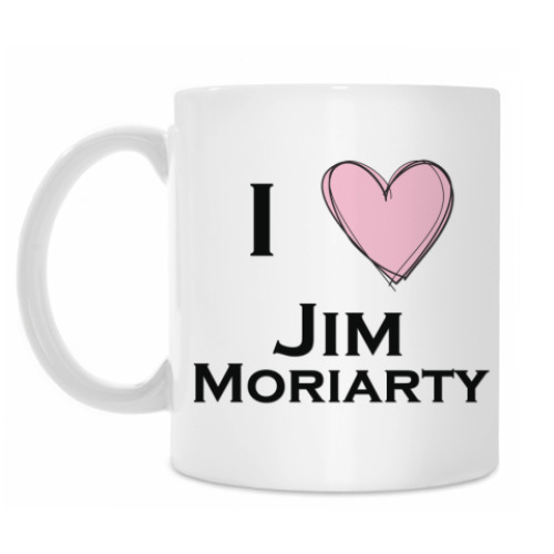 Кружка I <3 Moriarty