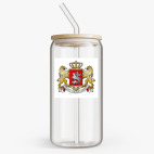 Банка с бамбуковой крышкой