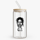 Банка с бамбуковой крышкой