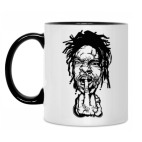 Кружка двухцветная