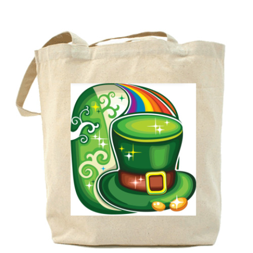 Сумка шоппер с принтом Холщовая сумка