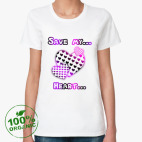 Женская футболка органик