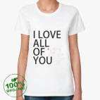 Женская футболка органик