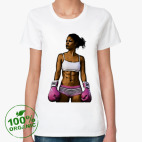 Женская футболка органик