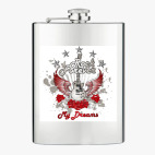 Фляжка стальная