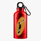 Металлическая бутылка 400 мл UV-DTF