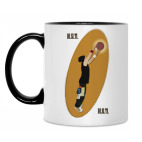 Кружка двухцветная