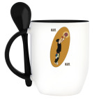 Кружка с ложкой