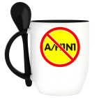 Кружка с ложкой