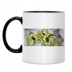 Кружка двухцветная