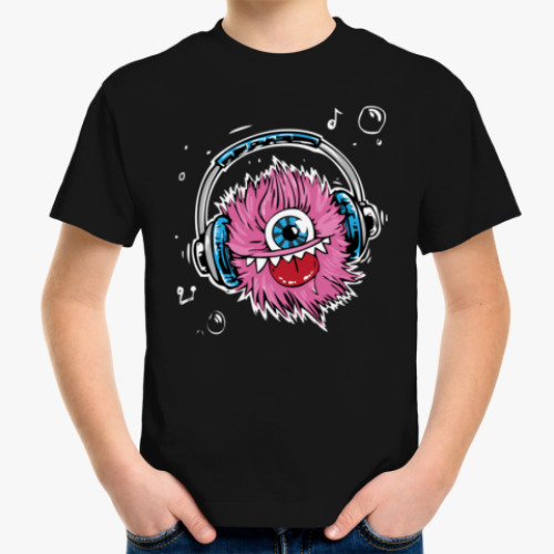 Детская футболка Music Monster