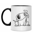 Смешная собачка