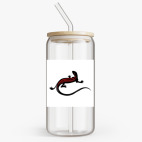 Банка с бамбуковой крышкой