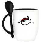 Кружка с ложкой