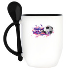 Кружка с ложкой