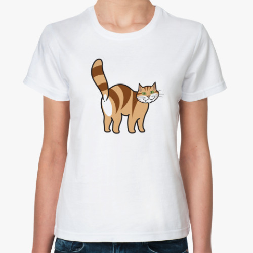 Классическая футболка Кот