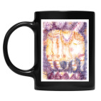 Кружка цветная UV-DTF