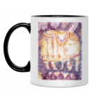 Кружка двухцветная