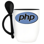 Кружка с ложкой