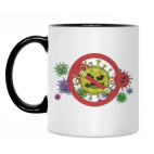 Кружка двухцветная