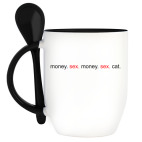 Кружка с ложкой