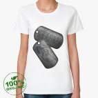 Женская футболка органик